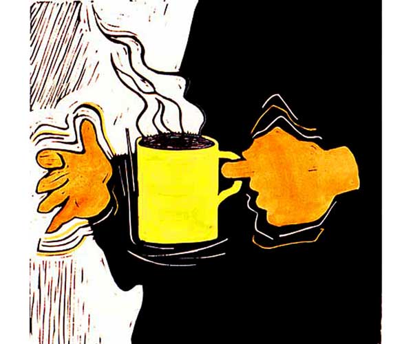 First Cup of the Morning, by Alan LaMont